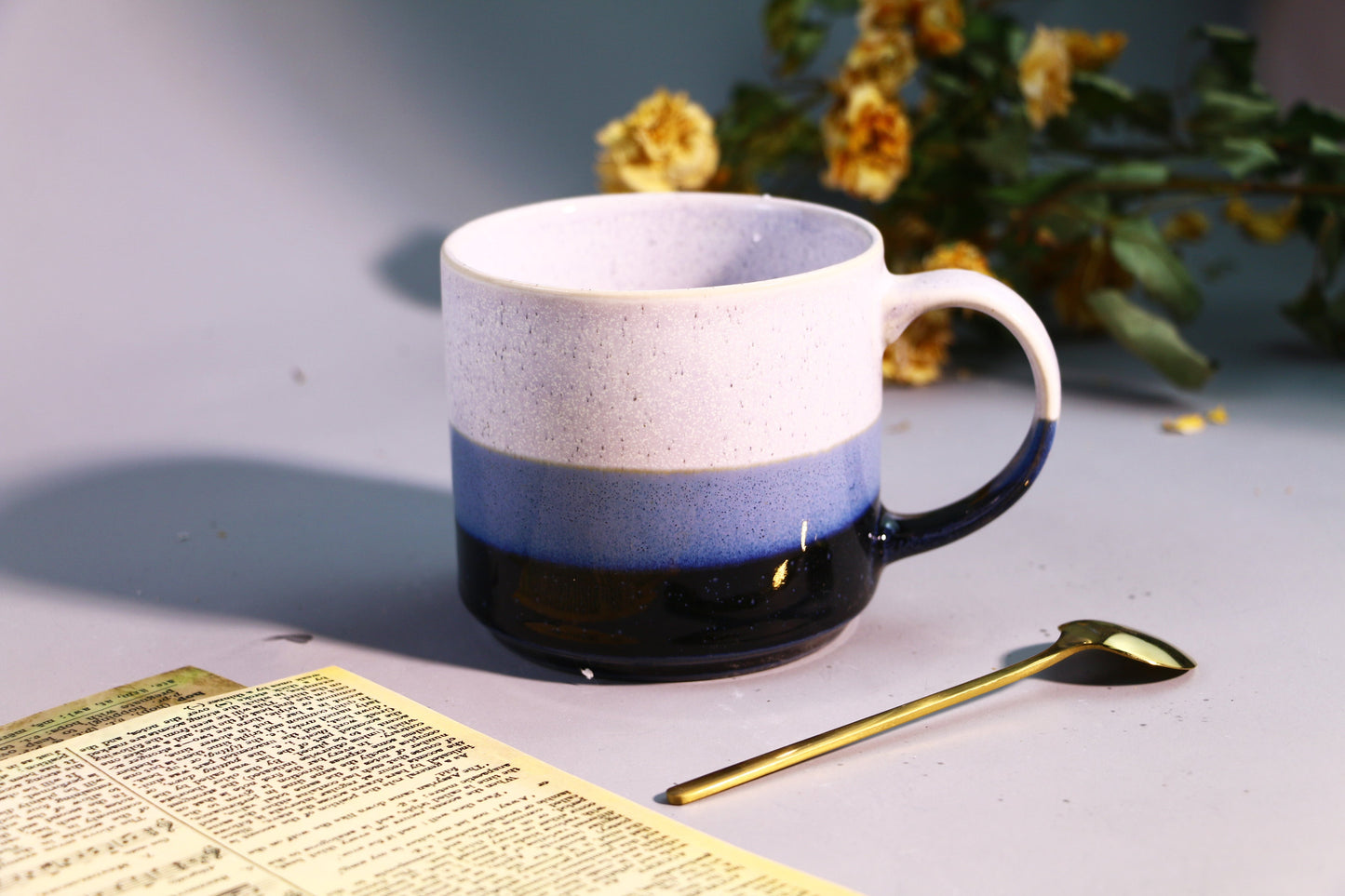 Custom Name/Logo Handmade Ceramic Coffee Mug, Personalized on Side Pottery Mug for Gifts